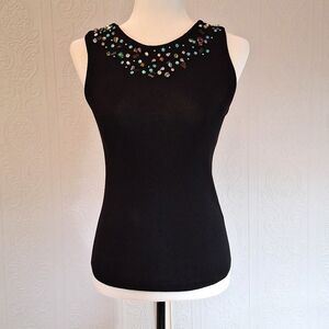 Jeweled top Zara Sm